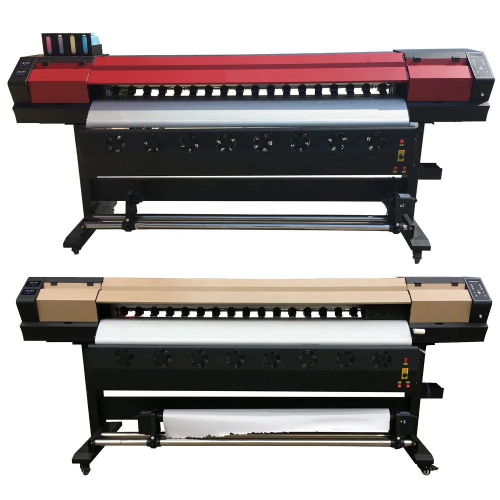 

2.2m double xp600 heads eco solvent printer .