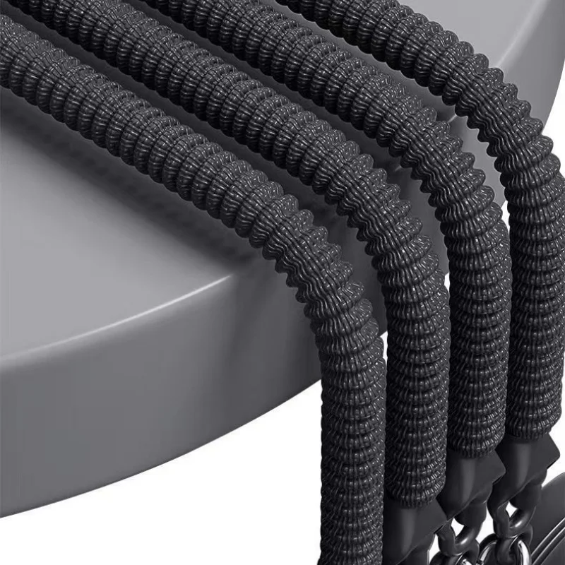 Фото Pedal Tension Rope Abdominal Strength Elastic Rope Home Multi-functional Fitness Resistance Band Exercise Fitness Equipment №5