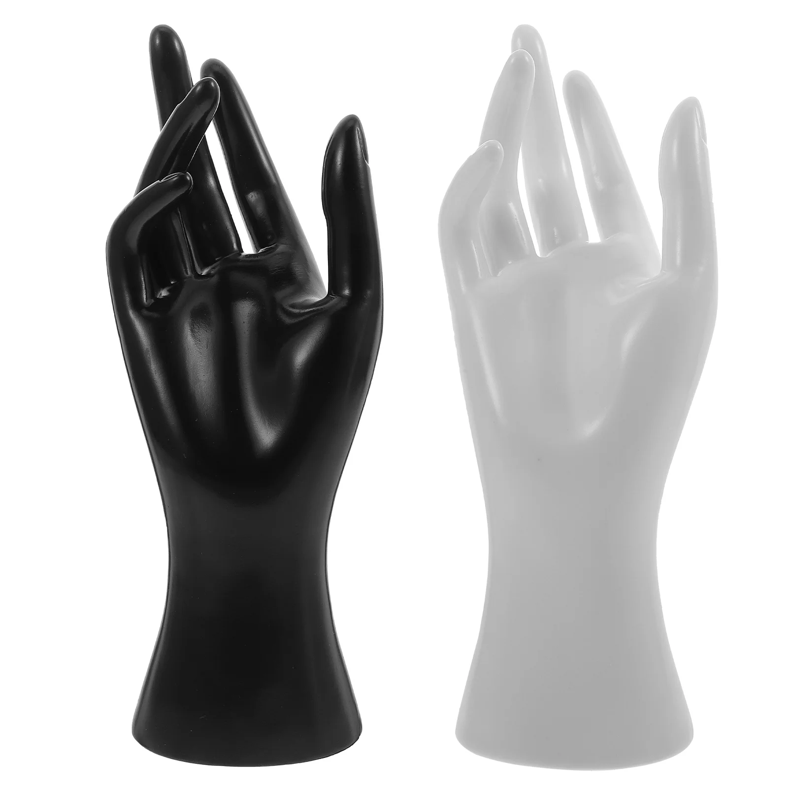 

Hand Jewelry Holder Display Mannequin Stand Necklace Organizer Bracelet Ring Model Shaped Support Rack Artist Rustic