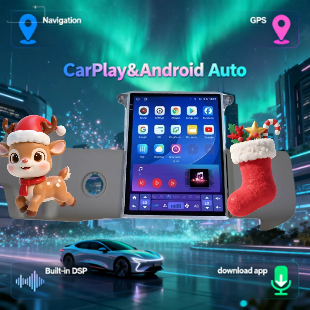 Фото Автомагнитола Android с беспроводным CarPlay для Range Rover Sport L320 2005-2013, мультимедийный плеер с Wi-Fi, Bluetooth, поддержкой AC, для лево- и праворульных автомобилей (LHD/RHD) №2