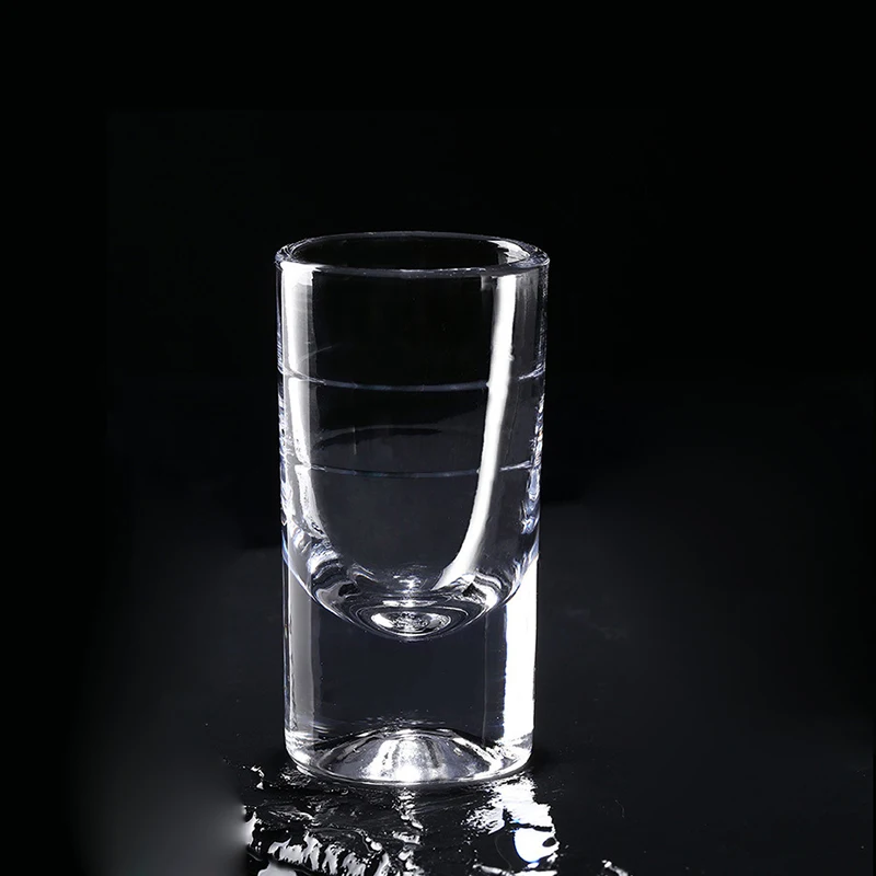 Экологичный стеклянный фотоэлектролитический барный набор с 6 бокалами для