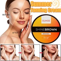 summer skin self tanning cream body tanning cream sunburn repair aloe vera gel body bronzer tanning enhance nourishing lotion
