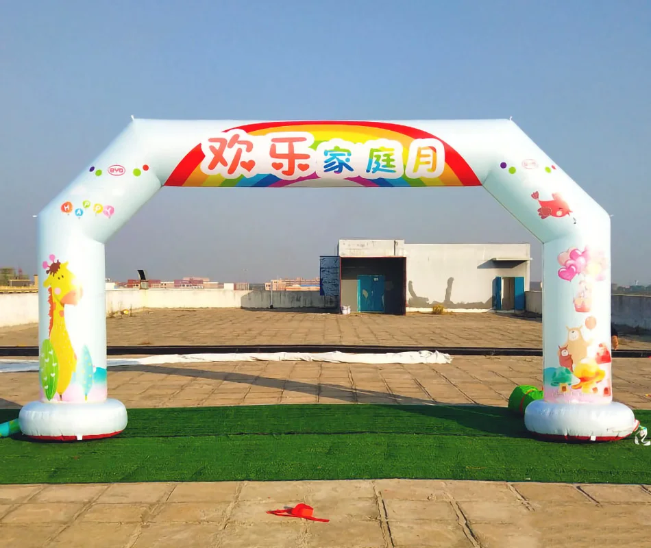 

Shop 10ft Advertising Custom Logo Print Race Sports Events Start and Finish Line Gate Inflatable Air Arch