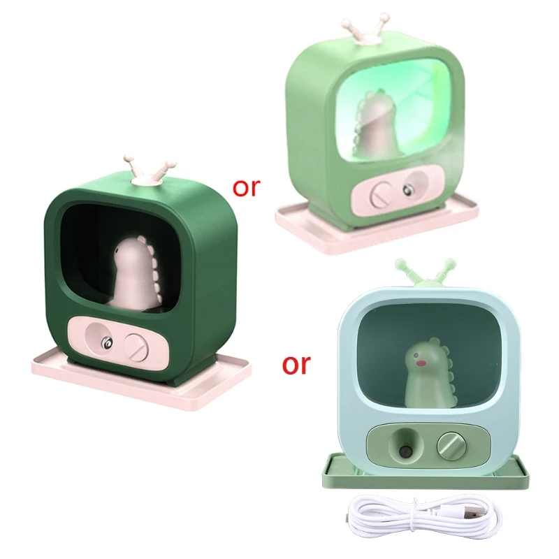 

Mini Dinosaur TV Cool Mist Humidifier Cartoon Mist Maker Ultra-quiet Operation