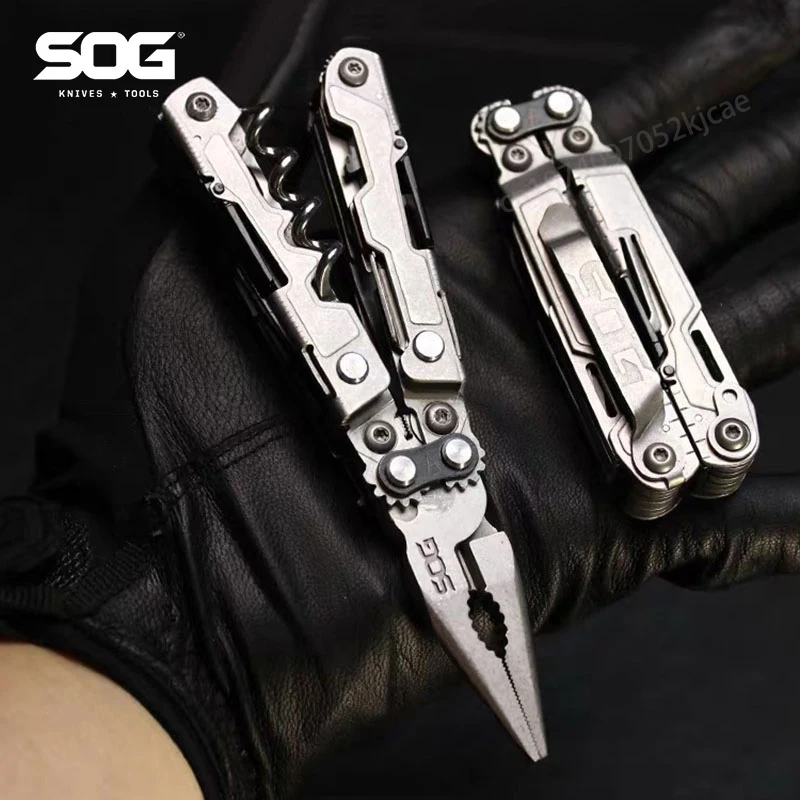 

SOG PP1001/PP1002/PL1001 Folding Multitool Pliers Multi-functional Combination Tool Pliers EDC Outdoor Equipment