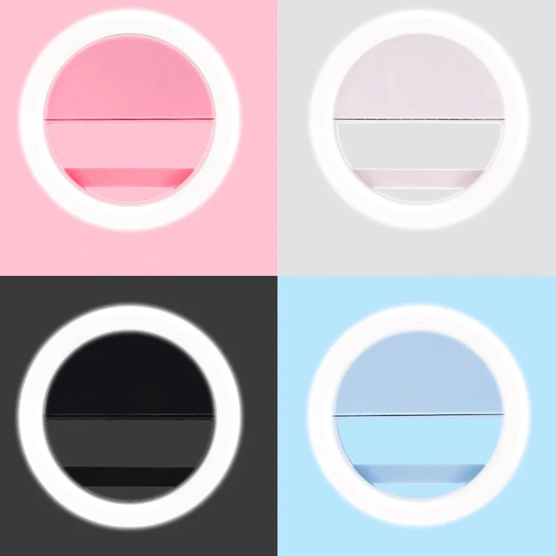 LED Selfie Ring Light Universal Portable Mobile Phone 36 LEDS Fill Lamp For iPhone Samsung TikTok Live Video |