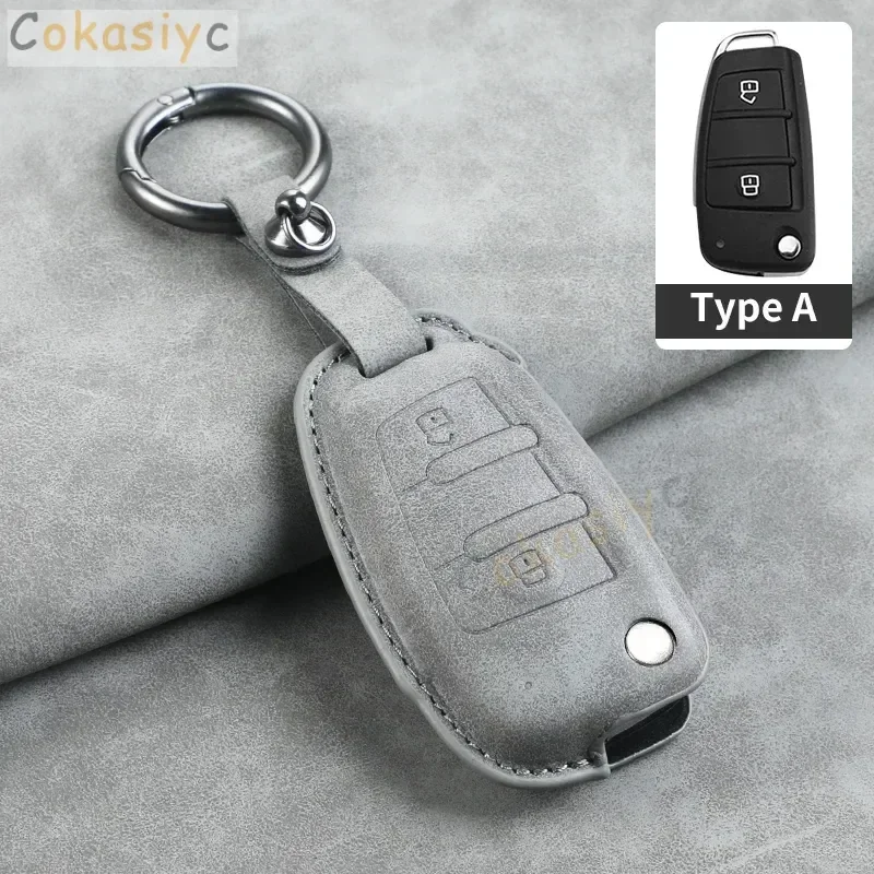 Для JAC JS2 S2 S3 S5 S7 T40 T50 Sei 3 A5 R3 V6 V5 V3 H330 J3 J5 J6 K6I H3 H5 H6 Кожаный флип-чехол с 2 кнопками для