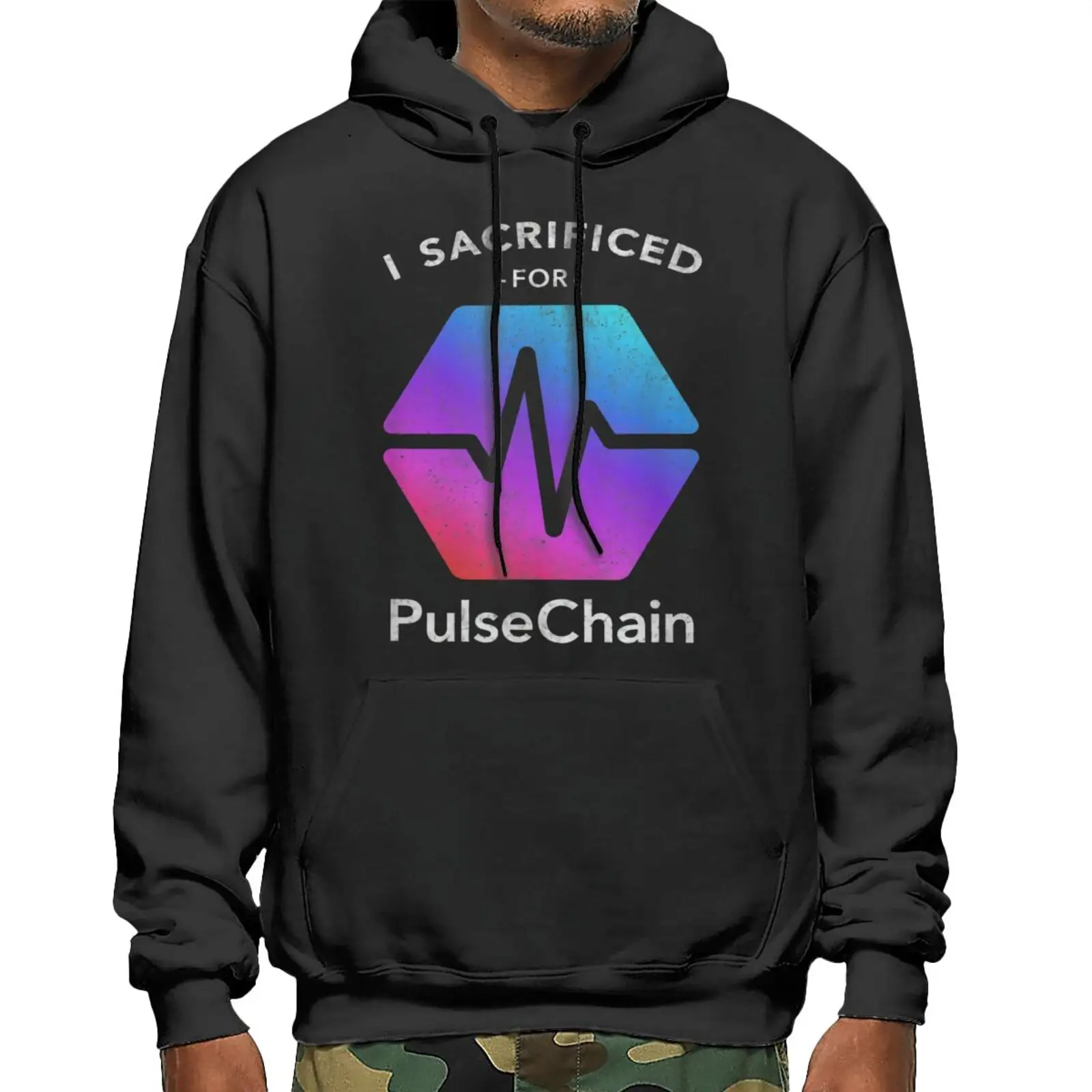 

I Sacrificed For Pulsechain Proof Of Sweatshirts Hoodies Male Clothes Men 's Sweater Male Clothes Women's Tracksuit Sweatshirt