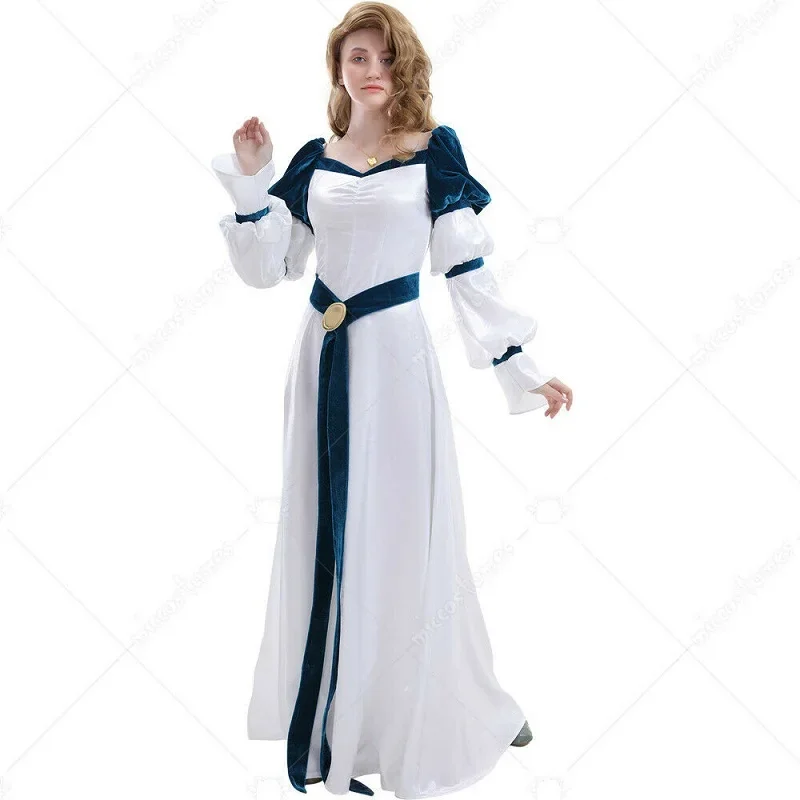 Хит продаж новое женское длинное платье Odette для косплея элегантное на Хэллоуин