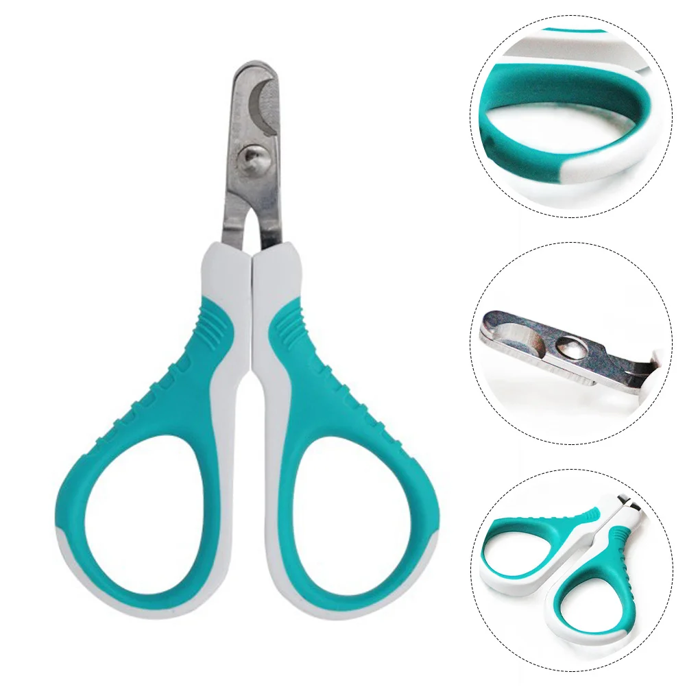 

Universal Cat Nail Trimmer Nail Grooming Tool for Cats Dog Pet Nail Clipper (Sky-blue)