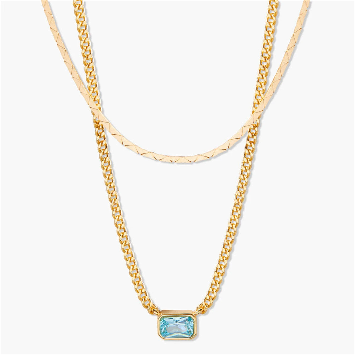 Ожерелье с подвеской в виде камня декабря новое ожерелье 12 созвездиями титановая