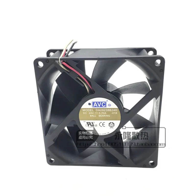 Оригинальный DA09238B24H 9 см 90*90*38 мм 24 В 0,70 а Частотный преобразователь большой объем воздуха охлаждающий вентилятор