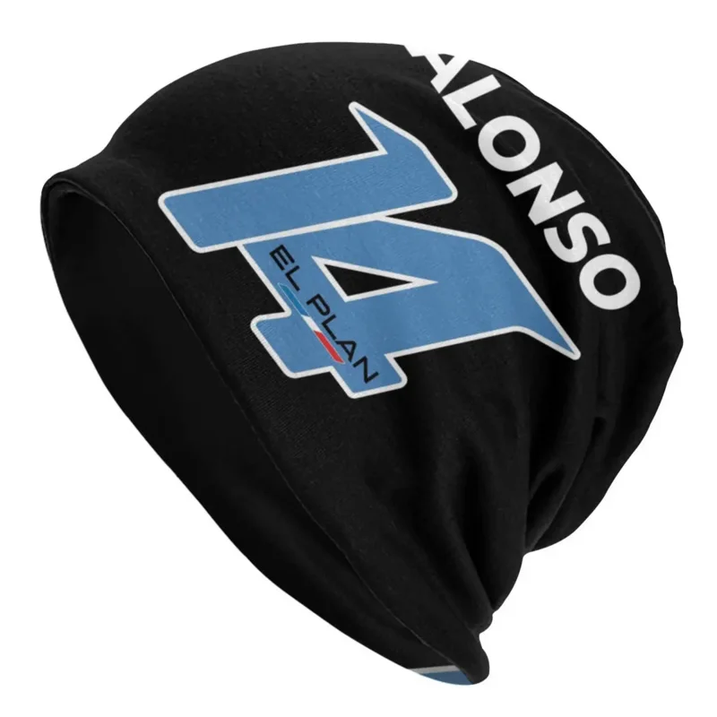 

Мотоциклетная Шапка-бини Alonso 14 для мужчин и женщин, спортивный автомобиль Фернандо, вязаные шапочки в стиле хип-хоп, облегающие шапки, шапка для зимнего лыжного спорта