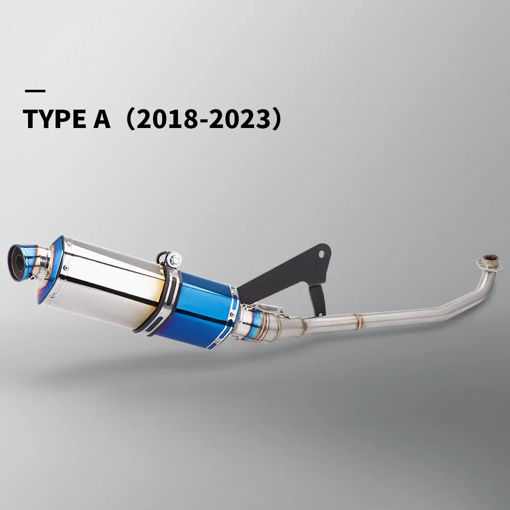 

Для Cross super CUB110 CC110 CUB125 CUB CC110 2021-2024 полная выхлопная система мотоцикла