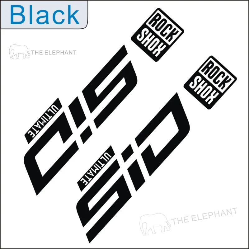 Наклейки на переднюю вилку rockshox SID 2021 | Спорт и развлечения