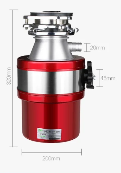 Jingbang Waste Processor, Household Kitchen Sink, Sewer, Kit