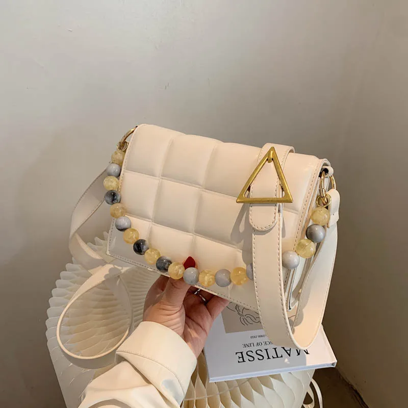 

Women Handbag 2021 Summer New Crossbody Bags Lazy Style Korean Fashion Top-handle Bags Trendy One-Shoulder Messenger Pillow Bag