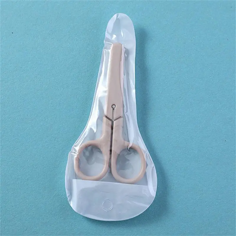 Простота ножниц мини-креативные корейские белые однотонные канцелярские