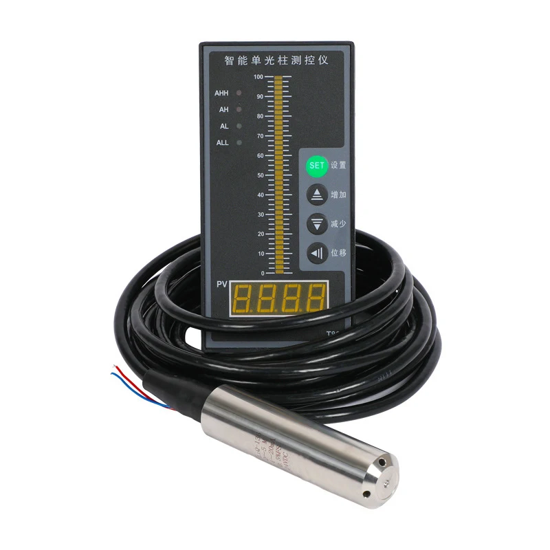 

Liquid Level Transmitter Hydrostatic Water Level Gauge Liquid Level Sensor Water Level Display Output RS485