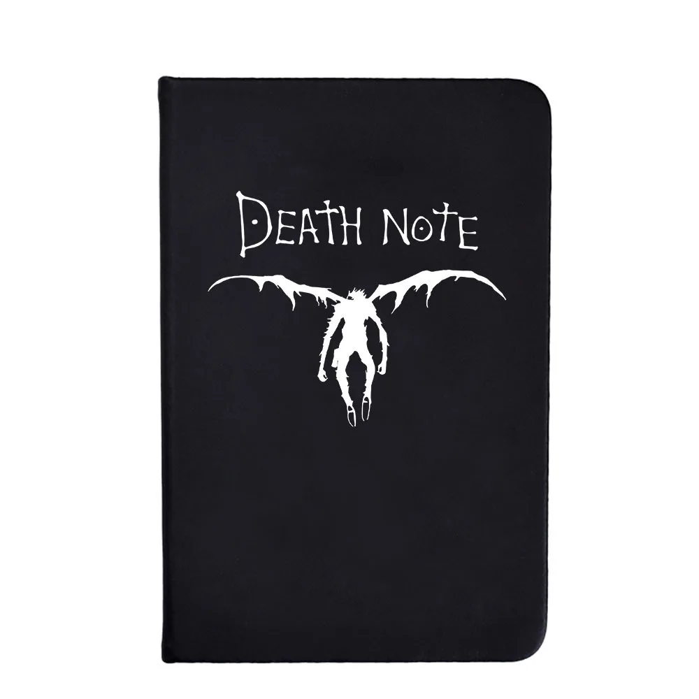 Death Note Planner Anime diario libro de dibujos animados cuaderno encantador tema Cosplay cuaderno de escritura de notas muertas grandes