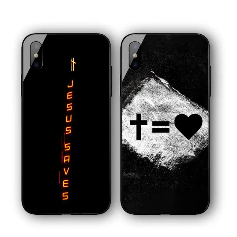

Verse Of The Christian Bible Jesus Phone Case For Iphone 11 12 13 14 Pro Max 7 8 Plus X Xr Xs Max Se2020 Tempered Glass Cove