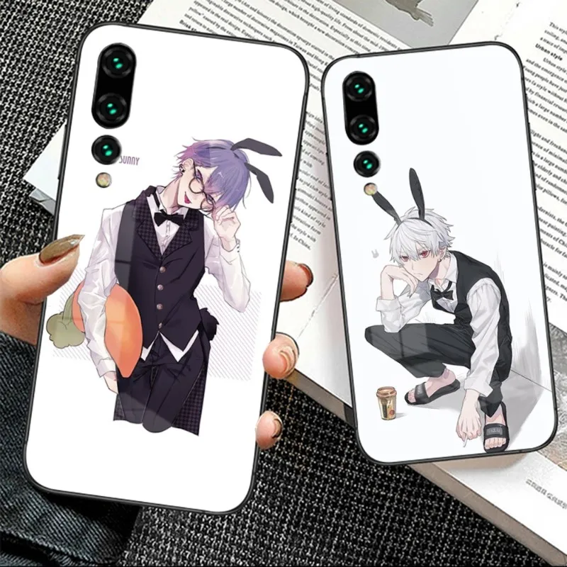 

Чехол для телефона Hentai Boy Rabbit для Huawei P50 P40 P30 P20 Pro Mate 40 30 20 Pro Nova 9 8 7 PC, стеклянный чехол для телефона Funda