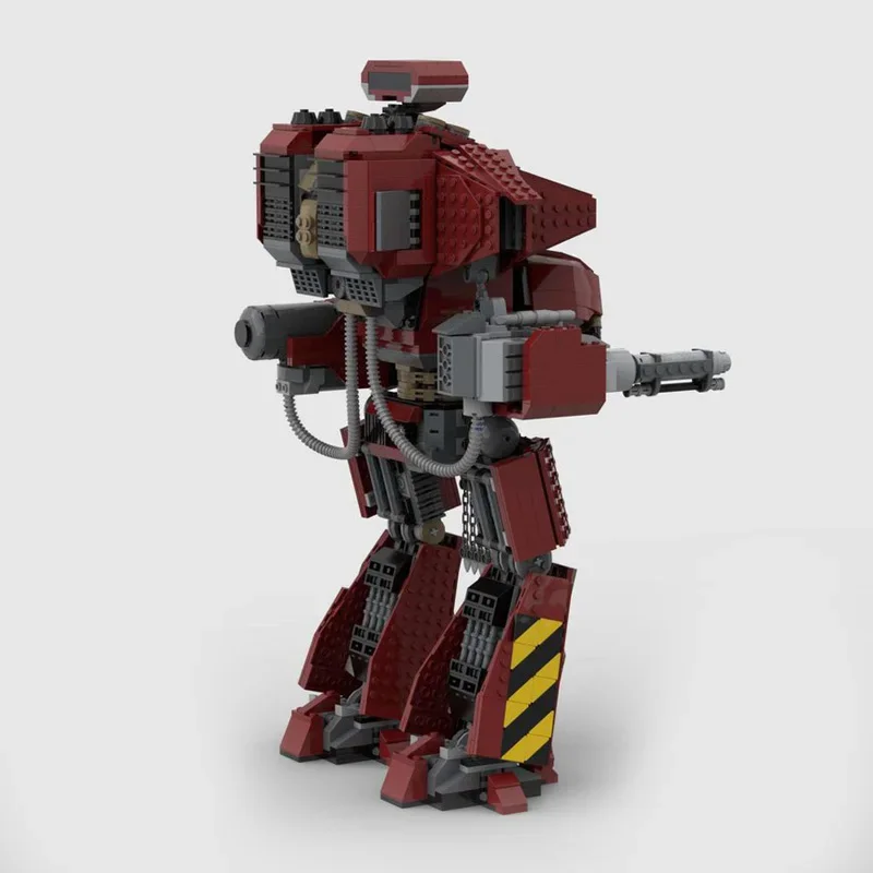 Популярная модель военной игры Moc строительные кирпичи Titan Mech Technology блоки подарки