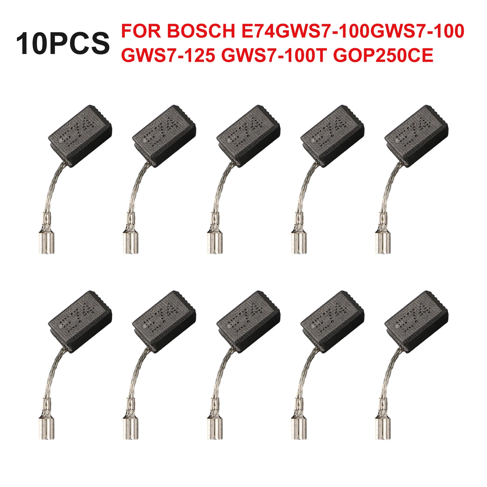 Для Bosch E74/GWS7-100/GWS7-100 для GWS7-125 GWS7-100T GOP250CE аксессуары угольных щеток высокое