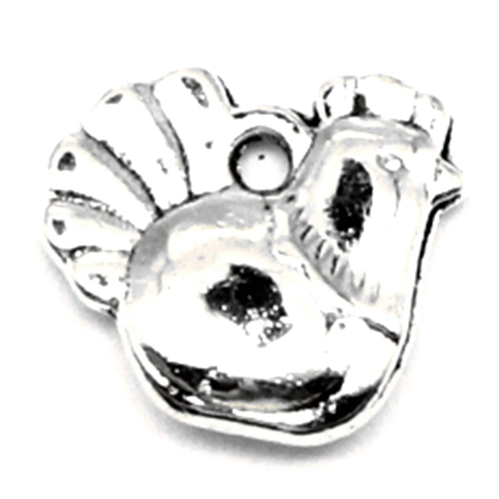 

Hen Charm For Making Jewelry Diy Finding 60pcs 12x13mm