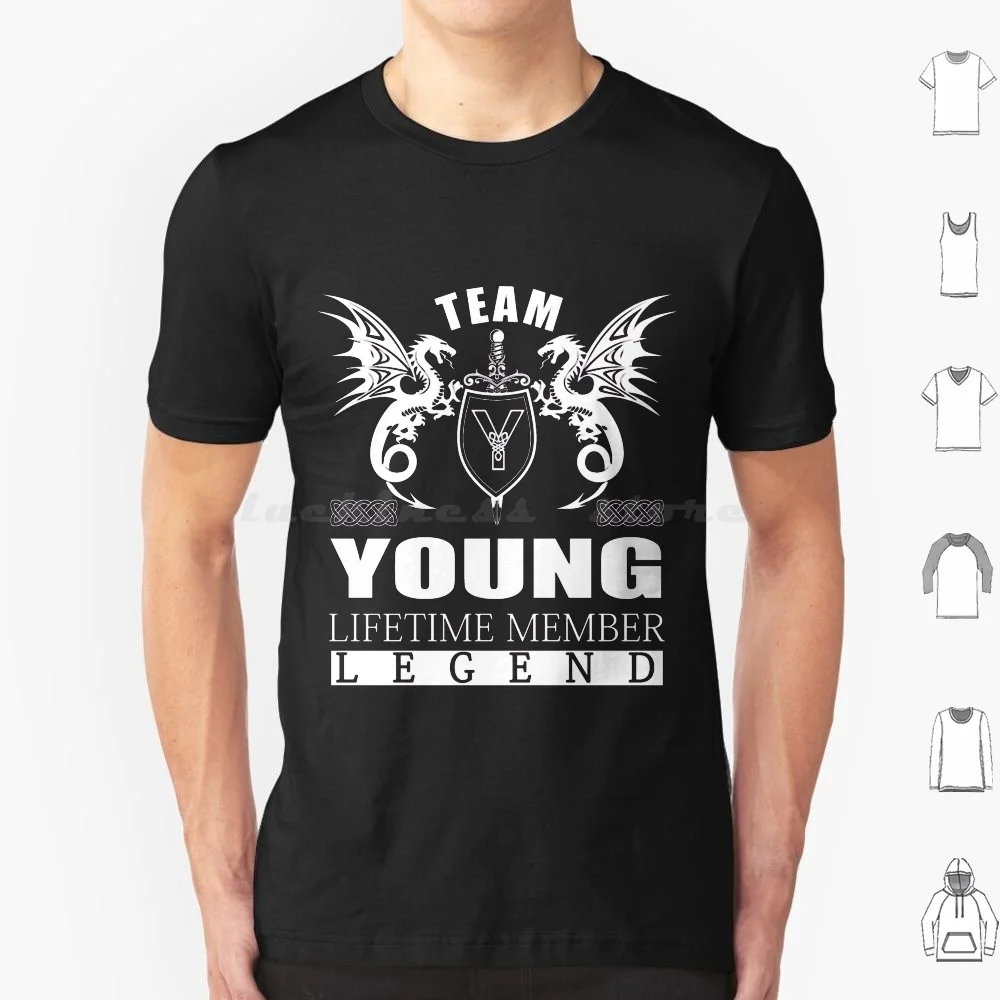 

Young Team Young Lifetime Member Legend T Shirt Big Size 100% Cotton Angus Angus Young Wife Angus Young Young Angus Young Angus