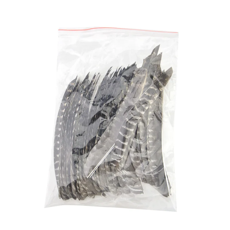 50/100 шт. стрельба из лука перо индейки полное левое/правое крыло Fletching стрела Охота