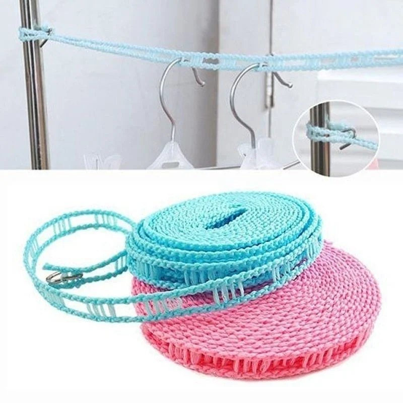 

3m Clotheslines Outdoor Travel Business Clothesline Laundry Non-slip Washing Clothes Line Rope