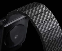 for samsung galaxy watch 3 45 41mm strap for amazfit gtr 2 gts 2 bip lite huawei gt2 gt 22mm carbon fiber mixed material strap