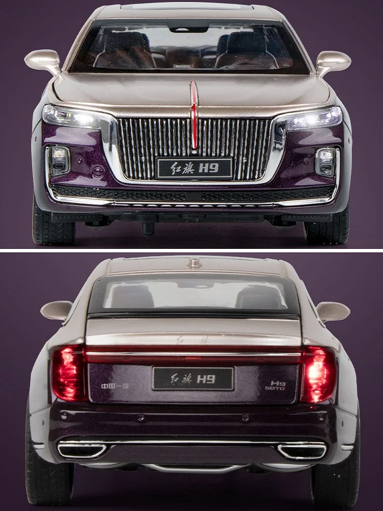 Китайская лимузин HongQi H9 украшение для дома имитация изысканных литых и