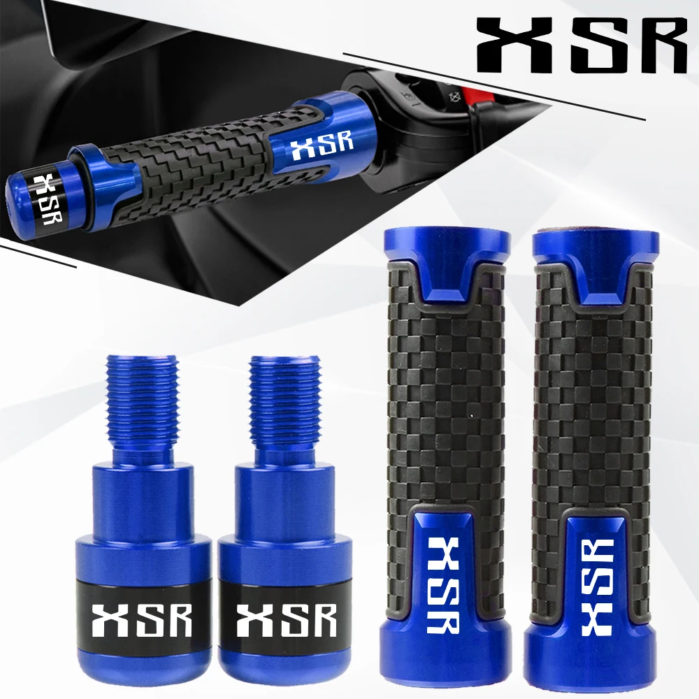 

For YAMAHA XSR155 XSR 155 2019 2020 2021 2022 7/8" 22MM CNC Motorcycle Handlebar Grips Hand grip Handle bar ends Cap Plug Slider