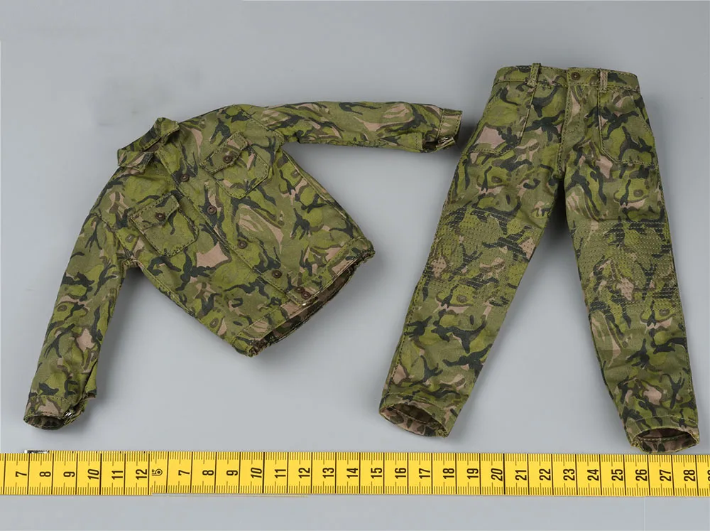 

DAMTOYS 1/6 DAM 78078S Russian Sniper SVD Man Green Camouflage Combat Suit Model For Usual 12inch Doll Action Collectable