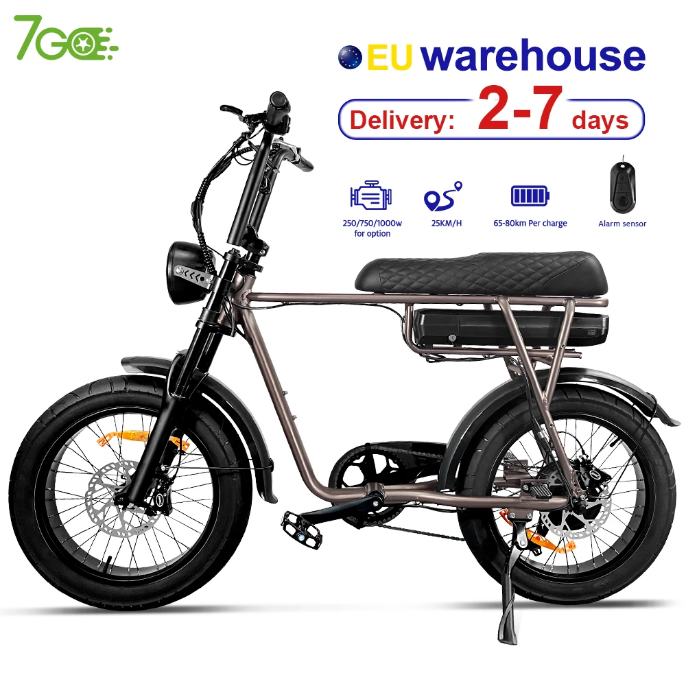 7Go EB4 EB2 новинка лидер продаж электрический велосипед 20-дюймовая Толстая шина с