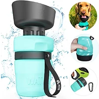 foldable pet feeder bowl water bottle pets portable dog water bottle outdoor travel drinking dog bowls drink bowl dogs