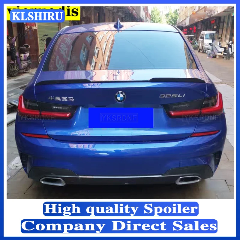 

Задний спойлер багажника для BMW 3 серии G20 320i 325i 2020 2021 2022 ABS яркие черные Спойлеры M3
