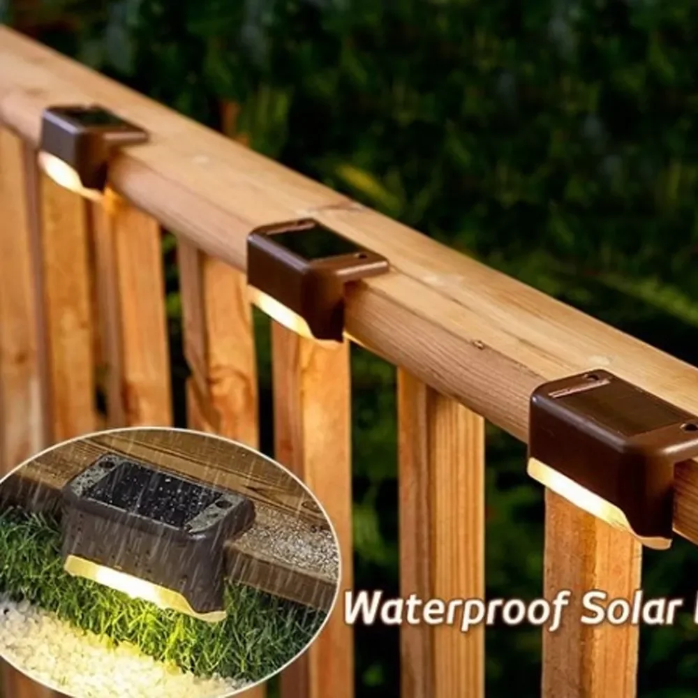 

Solar Led Light Outdoor Garden Solar Lights Waterproof Solar Power Garden Light Lamp Decoration for Patio Stair Garden Fence