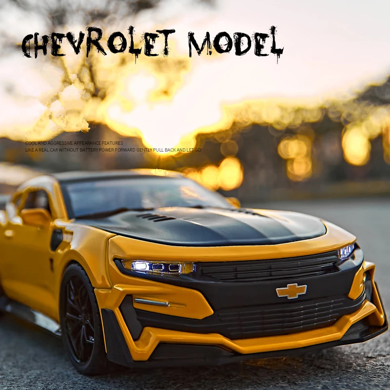 

Nicce 1:24 Chevrolet Camaro Alloy Sports Car Model Diecasts Metal Toy Car Vehicles Model High Simulation Collection Childrens