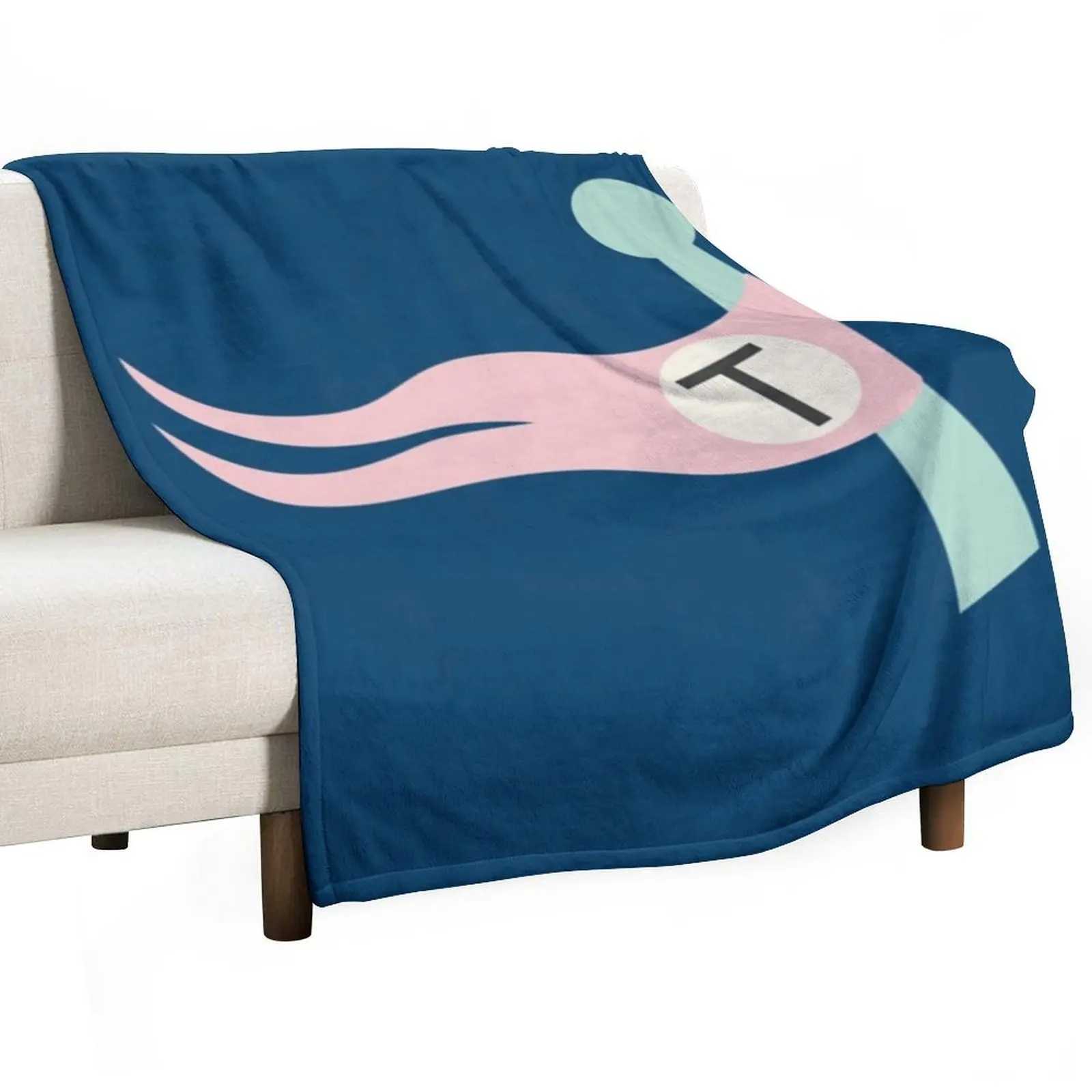 Фото Плед Tenenbaum Flag Throw Blanket Polar для дивана-кровати, пушистый, утяжеленный, тонкий. №1