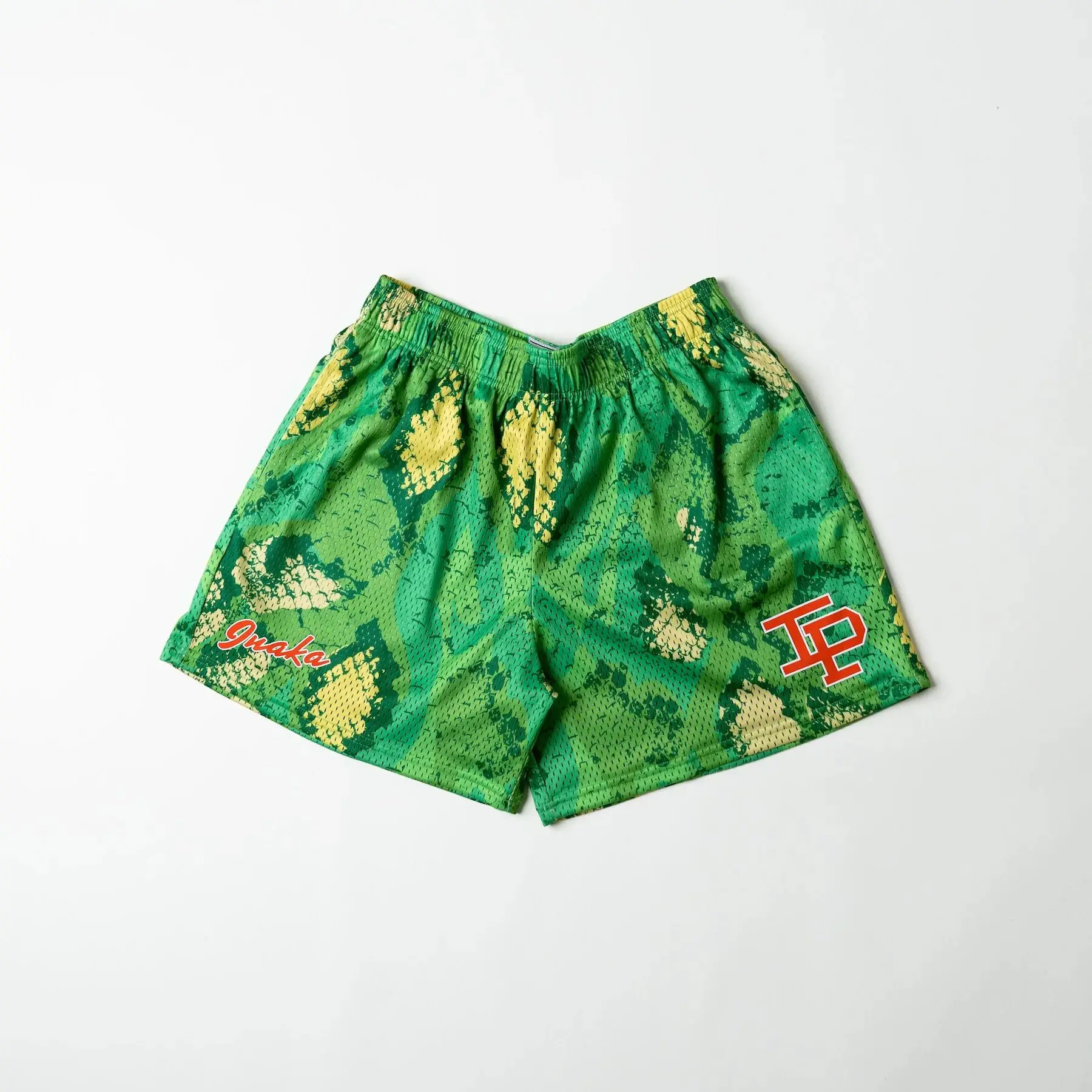 Inaka Power Camo Shorts Men Women Classic GYM Mesh Shorts Inaka Shorts With Inner Liner IP Shorts