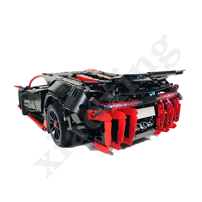 MOC-12560 электрический RC Supercar DIY Racing строительные блоки юбилейный спортивный