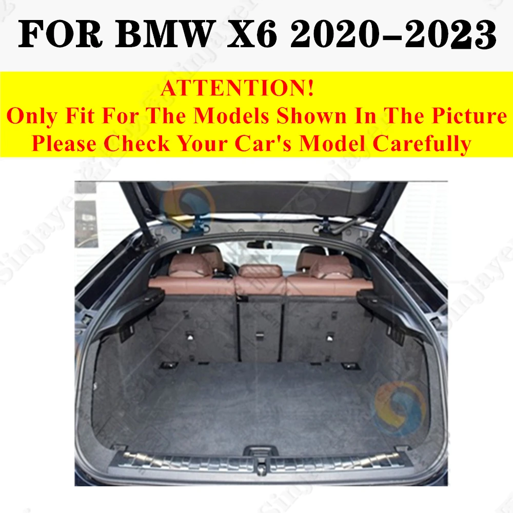 Высокий боковой коврик в багажник автомобиля для BMW X6 2023 2022 2021 2020 XPE защитный чехол