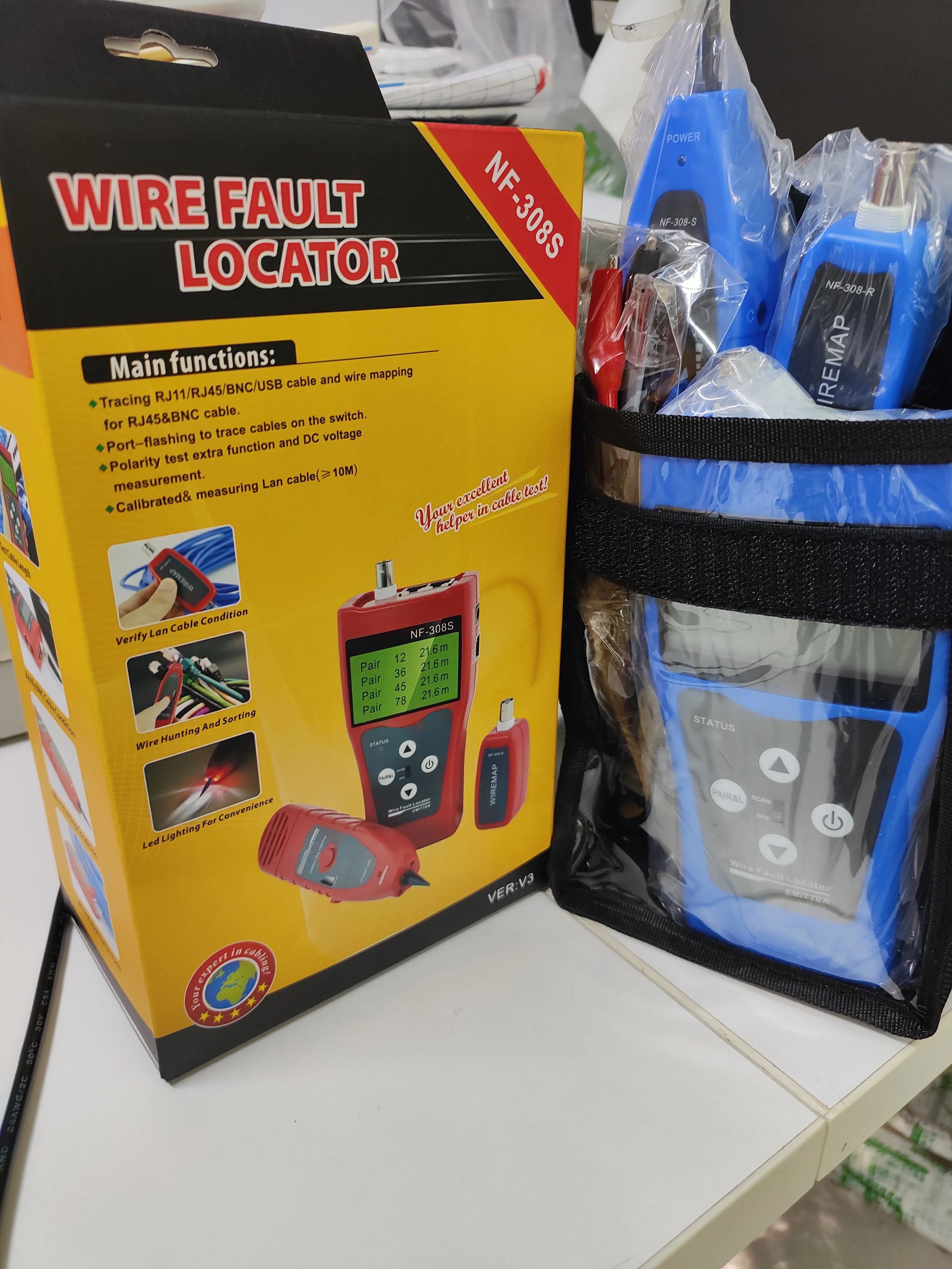 

NOYAFA NF-308 Тестер кабелей