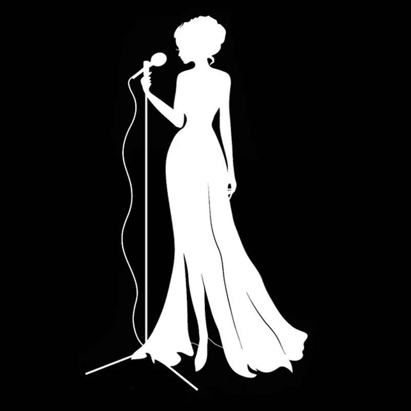 Певица картинка рисунок