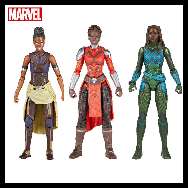

Экшн-фигурка «Легенды Marvel», Черная пантера, шури накия, 6 дюймов, персонализированная Коллекционная фигурка из ПВХ, модель, подарки для детей