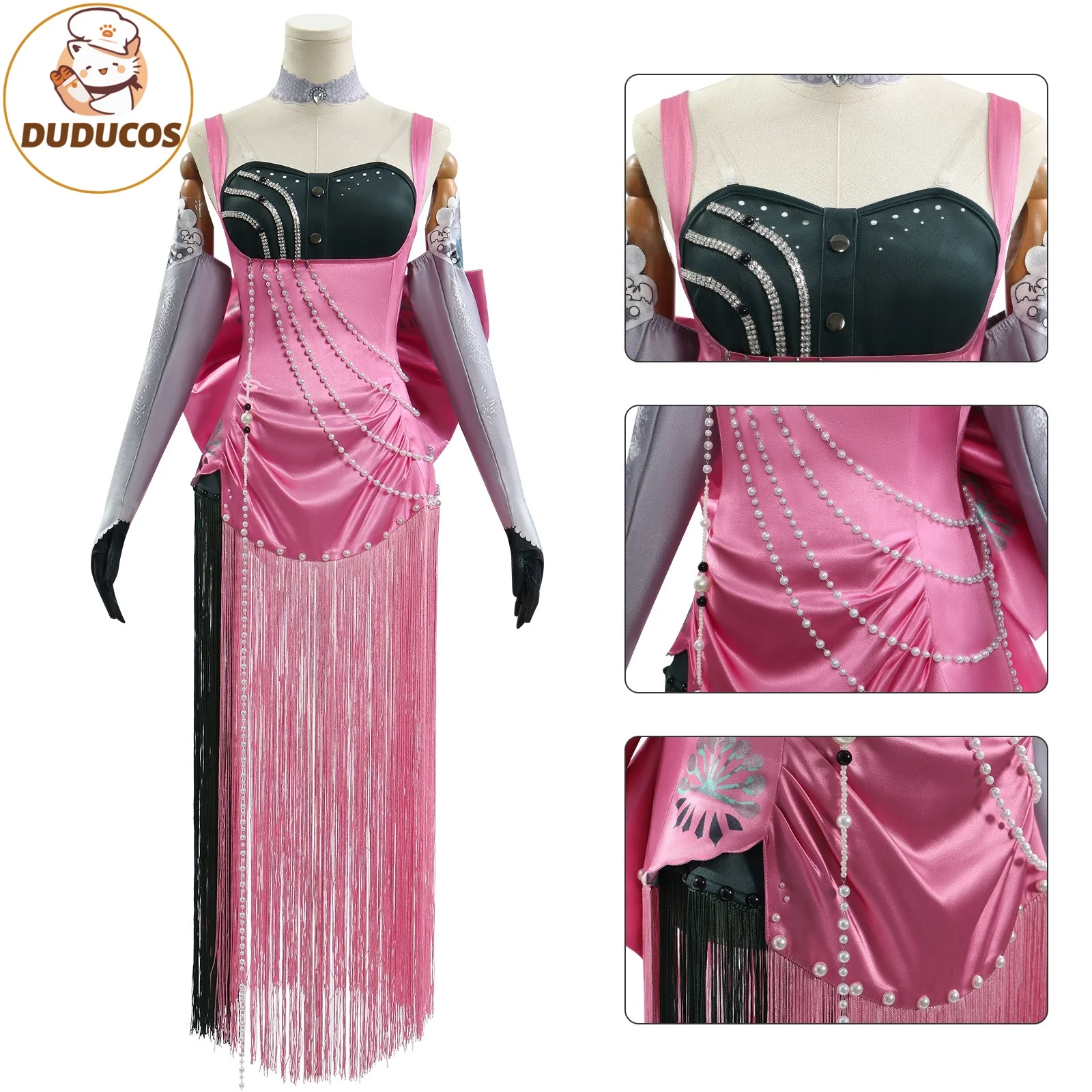 Реверс: 1999 37 Anjo Nala карнавальный костюм аниме Ms. Kimberly Hari сексуальное розовое платье