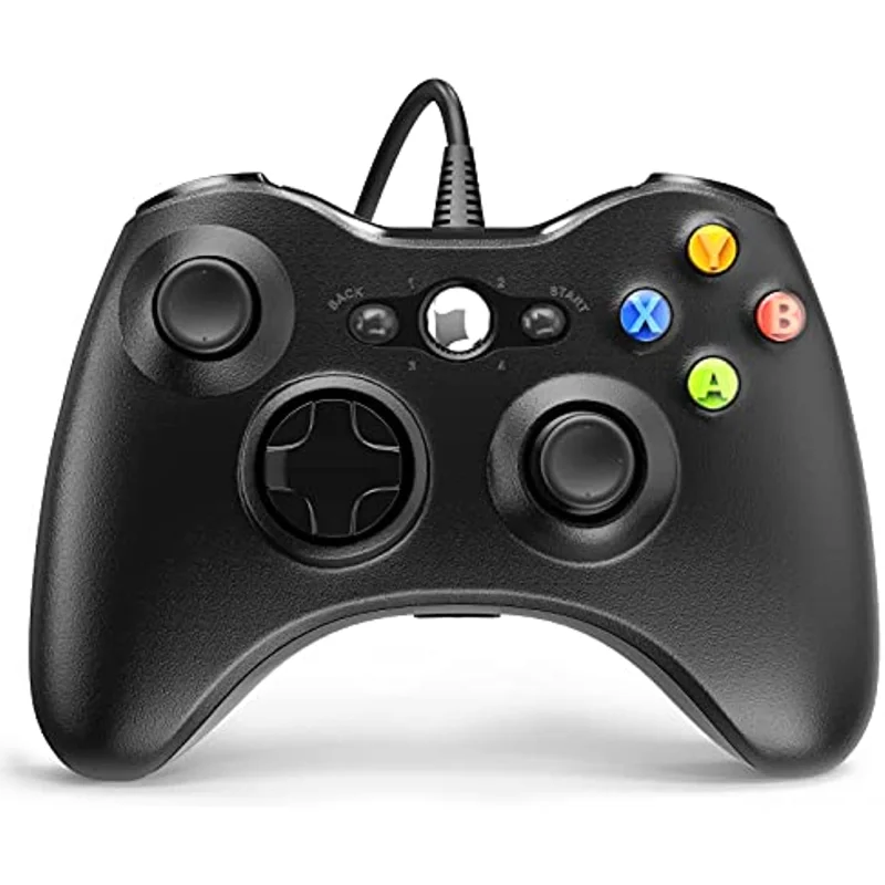 

Проводной контроллер для Xbox 360, геймпад, беспроводной джойстик Manette, двойная вибрация, турбо-планшеты, совместимые с Slim и P